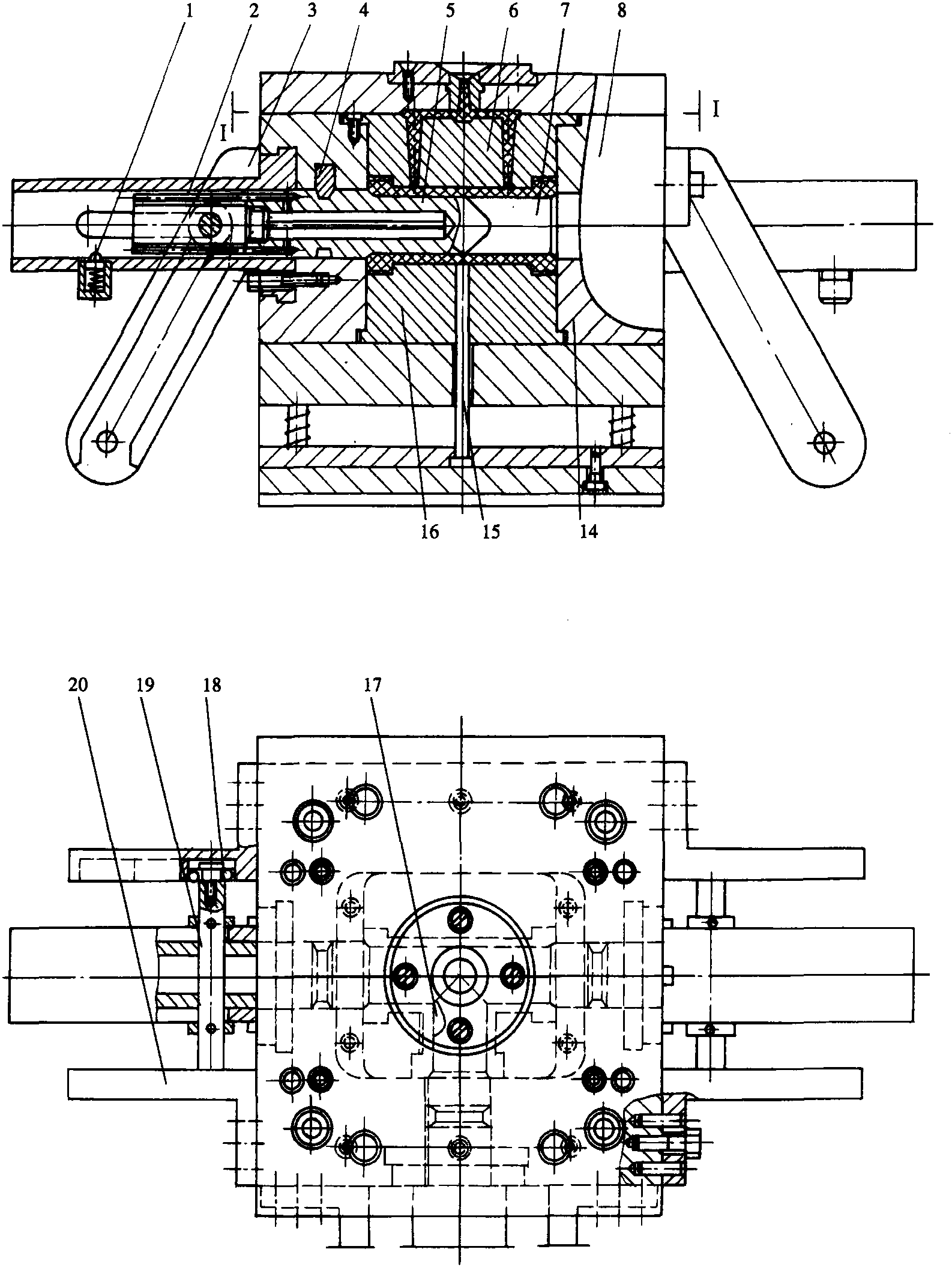 43.三通注塑模具